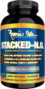 STACKED N.O – 90 Capsules – Ronnie Coleman